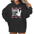 Star Trek Christmas Trek The Halls Ugly Apparel Women Hoodie