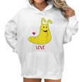 Banana Slugs Need Love Too Women Hoodie