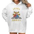 Jesus Raves Women Hoodie