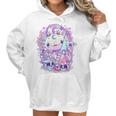 Kawaii Pastel Goth Cute And Creepy Axolotl Knife V2 Men Women T-Shirt Graphic Print Casual Unisex Tee Women Hoodie