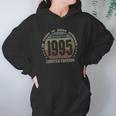 Womens 26 Years Old Gifts Vintage 1995 Limited Edition 26Th Birthday V-Neck Women Hoodie Gifts for Her