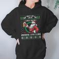 Aint No Laws When You Are Drinking With Claus Funny Christmas Women Hoodie Gifts for Her