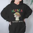 Alpaca Nother Bowl Weed Smoking Llama Cannabis Leaf Stoner Graphic Design Printed Casual Daily Basic Women Hoodie Gifts for Her