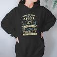 April 1974 47Th Birthday Gift 47 Years Old Men Women Women Hoodie Gifts for Her