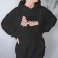 Blood Type Little Debbie Inspired Christmas Tree Snack Cake Women Hoodie Gifts for Her