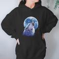 Call Of The Wild Howling The Full Moon Alpha Wolf Women Hoodie Gifts for Her