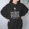 Christian Missionary Or Imposter Charles Spurgeon Women Hoodie Gifts for Her