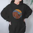 Here Comes The Sun Vintage Retro Sixties Surf Summer Beach Women Hoodie Gifts for Her