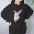 Cute Space Rainbow Gaussian Blur Rabbit Galactic Bunny Women Hoodie Gifts for Her