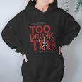 Dead Kennedys Too Drunk Women Hoodie Gifts for Her