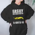 Easily Distracted By Banana Slugs Women Hoodie Gifts for Her