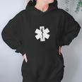 Ems Star Of Life Medevac Medic Nurse Emt Rescue Services Women Hoodie Gifts for Her