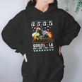 Fa La La La Godzilla Ugly Christmas Women Hoodie Gifts for Her