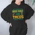 Funny Disc Golf Mens Taco Lover Frisbee Golfer Women Hoodie Gifts for Her