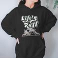 Funny Lazy English Bulldog Life Ruff Gift For Bulldog Mom Women Hoodie Gifts for Her