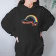 Gangsta Rap Retro Rainbow Funny Music Graphic Women Hoodie Gifts for Her