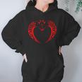 Giraffes In Love Valentines Day Women Hoodie Gifts for Her