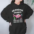 Grandma Shark Funny Mothers Day And Shark Lover Gift Women Hoodie Gifts for Her