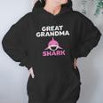 Great Grandma Shark Cute Grandmother Grandparent Gift Women Hoodie Gifts for Her