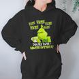 Grinch Drinking Coffee Double Hate Loathe Entirely Women Hoodie Gifts for Her