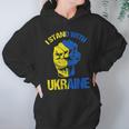 Hand Fist Ukraine I Stand With Ukraine Support Ukraine Men Women T-Shirt Graphic Print Casual Unisex Tee Women Hoodie Gifts for Her