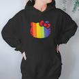 Hello Kitty Rainbow Stripe Women Hoodie Gifts for Her