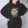 Jackalope With Flowers Women Hoodie Gifts for Her