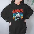 Jaws Retro Colors Shark Rainbow Women Hoodie Gifts for Her