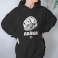 Laika 1957 Space Sputnik Mission Russian Dog Women Hoodie Gifts for Her