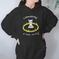 Llamastay 6 Feet Away Funny Llama Stay Social Distancing Women Hoodie Gifts for Her