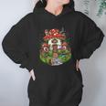 Magic Mushrooms House Forest Fungi Hippie Shrooms Fantasy Women Hoodie Gifts for Her