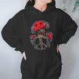 Magic Mushrooms Peace Sign Women Hoodie Gifts for Her