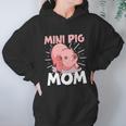 Mini Pig Piglet Swine Farm Animal Piggy Cute Pig Mom Gift Graphic Design Printed Casual Daily Basic Women Hoodie Gifts for Her