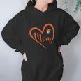 Oklahoma State Cowboys Heart Mom Women Hoodie Gifts for Her