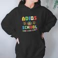 Retired Spanish Teacher Adios School Women Hoodie Gifts for Her