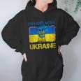 I Stand With Ukraine Flag Peace Free Ukraine Symbol Men Women T-Shirt Graphic Print Casual Unisex Tee Women Hoodie Gifts for Her