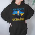 I Stand With Ukraine Volodymyr Zelensky Ukrainian Flag Men Women T-Shirt Graphic Print Casual Unisex Tee Women Hoodie Gifts for Her