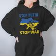 Stop Putin Stop War Stand With Ukraine Free Ukraine Support Men Women T-Shirt Graphic Print Casual Unisex Tee Women Hoodie Gifts for Her