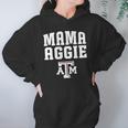 Texas Am Aggies Texas Am Mama Mascot Apparel Women Hoodie Gifts for Her