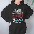 Never Underestimate Who Survived The Pandemic Midwife Women Hoodie Gifts for Her