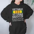 Vietnam Veteran Daughter American Flag Military Us Patriot Women Hoodie Gifts for Her