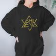 Yeshua Jesus Gold Super Star Tetrahedron Of David Women Hoodie Gifts for Her