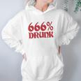 666 Drunk Satanism Women Hoodie Gifts for Her