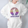 Arizona Vintage Retro Cactus Souvenir Gift Women Hoodie Gifts for Her