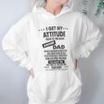 I Get My Attitude From Awesome Dad Impression 2022 Gift Women Hoodie Gifts for Her