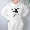 Banksy - Rage Flower Thrower Women Hoodie Gifts for Her