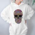 Black Flower Sugar Skull Day Of Dead Women Hoodie Gifts for Her