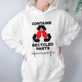 Contains Recycled Parts Lung Transplant Recipient Women Hoodie Gifts for Her