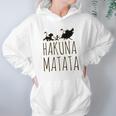 Hakuna Matata Women Funny Letter Print Casual Graphic Women Hoodie Gifts for Her