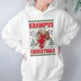 Krampus Christmas Ugly Pattern Gift Women Hoodie Gifts for Her